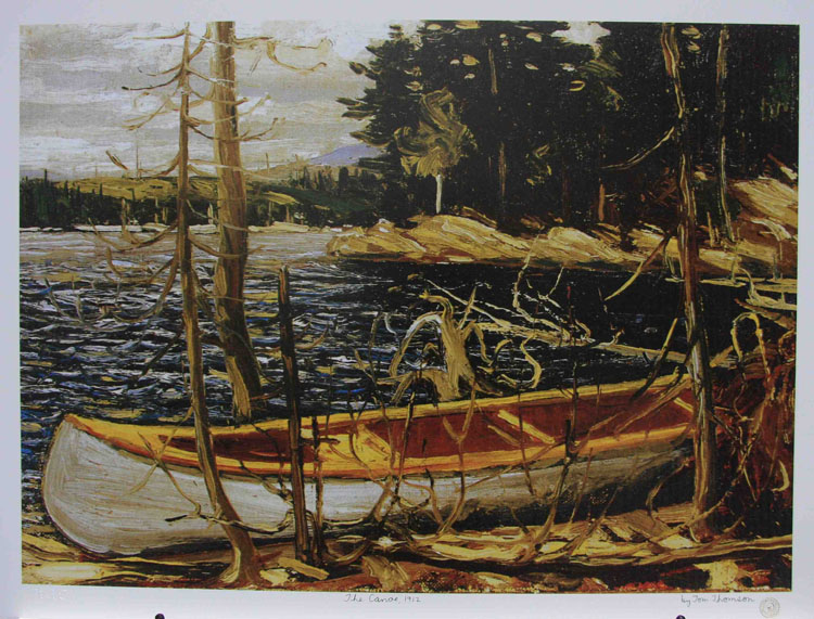 Tom Thomson The Canoe