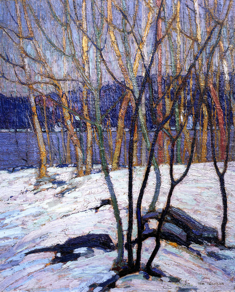 Tom Thomson Winter Birches