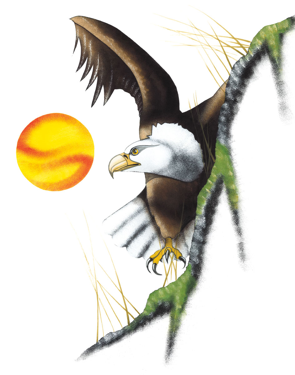 Garnet Tobacco Eagle