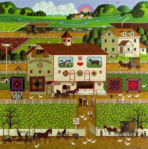 Charles Wysocki Amish Neighbors