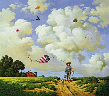 Charles Wysocki Another Hard Day At The Office