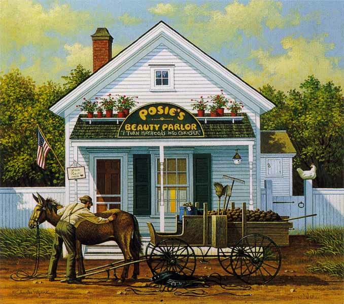 Charles Wysocki Beauty and the Beast