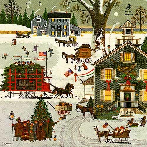 Charles Wysocki Christmas 1982