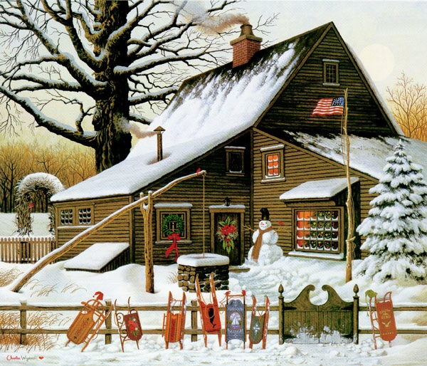 Charles Wysocki Cocoa at The Copperfields