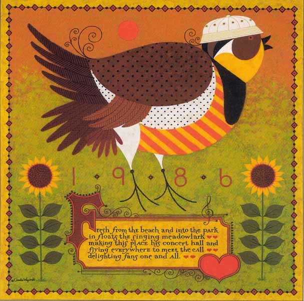 Charles Wysocki Commemorative Print 1986