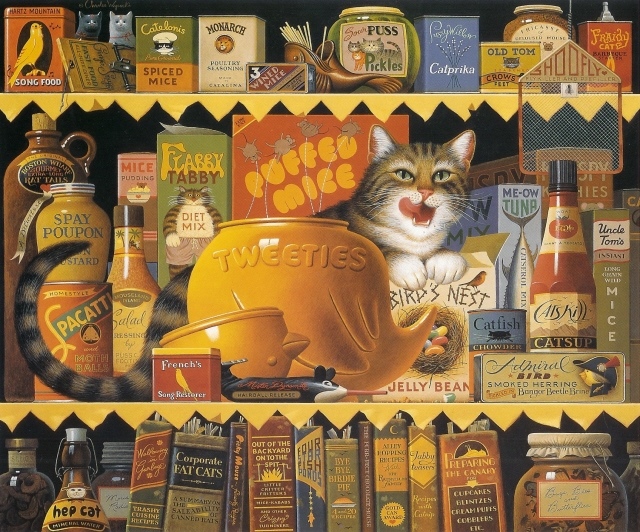 Charles Wysocki Ethel The Gourmet