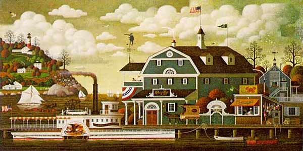 Charles Wysocki Fairhaven By The Sea