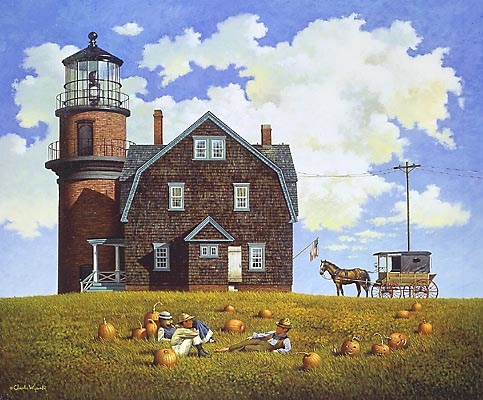 Charles Wysocki Gay Head Light