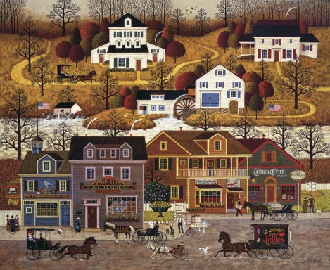 Charles Wysocki Hawk River Hollow