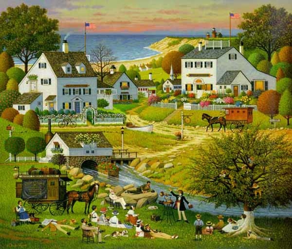 Charles Wysocki Hound Of The Baskervilles