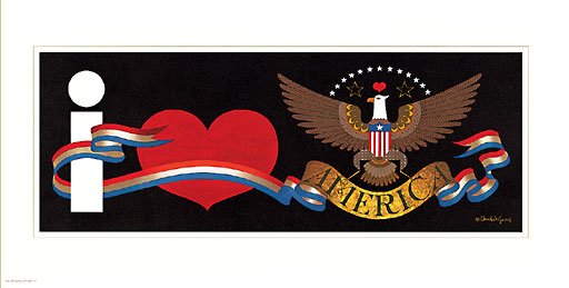 Charles Wysocki I Love America