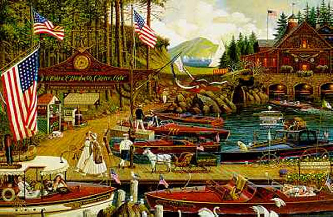 Charles Wysocki Lost In The Woodies