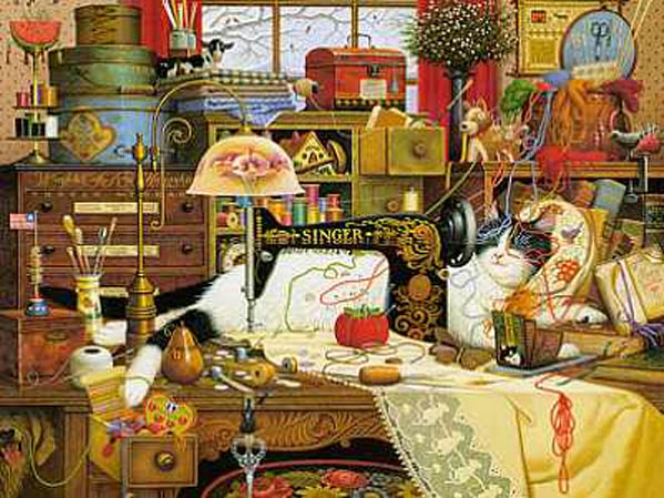 Charles Wysocki Maggie The Messmaker