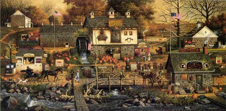 Charles Wysocki Olde Bucks County